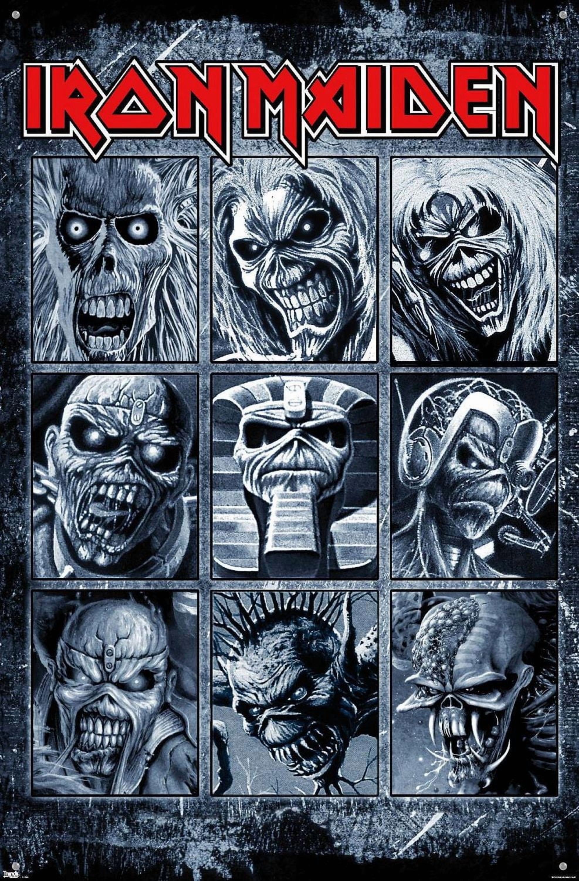 Iron Maiden - Grid Wall Poster