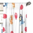 thumbnail image 2 of Bluey 'Copines' Rideaux Opaque pour la Chambre, Lot de 2, 2 of 2