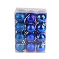 thumbnail image 1 of 30mm Christmas  Tree Ball Bauble Hanging Home Party Ornament Decor White, 1 of 4