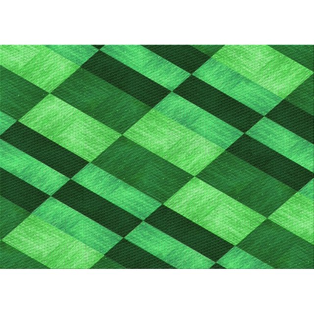 Ahgly Company Tapis Rectangulaire Lavable en Machine Intérieur Vert Transitionnel, 2 Pieds x 4 Pieds