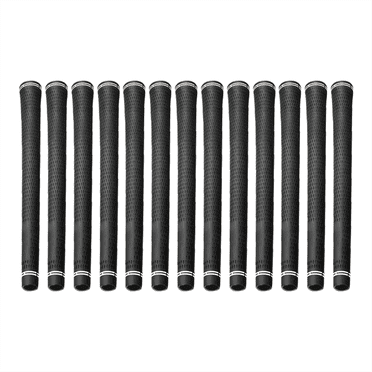 13 Pcs Poignée de Golf Motif Classique Standard Caoutchouc Naturel,13 * Poignée de Golf,Noir