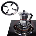 thumbnail image 1 of Lubelski Durable Steel Moka Pot Coffee Maker Support Shelf Simmer Ring for Gas Stove, 1 of 7