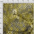 thumbnail image 3 of oneOone Velvet Olive Green Fabric Abstracts Craft Projects Decor Fabric Printed By The Yard 58 Inch Wide, 3 of 4