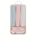 thumbnail image 5 of MesaSe 3pcs Eyebrow Trimmer For Women  ABS Material Folding Face Razor  Safe Anti-Scratch Ladies Face Shaver  Pure Color Makeup Tools ZZZ, 5 of 5
