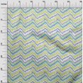 thumbnail image 2 of oneOone Polyester Lycra Fabric Chevron Flame Stitch Print Fabric By The Yard 56 Inch Wide, 2 of 4