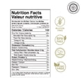 thumbnail image 3 of Pride Of India - Whole White Chia Seeds Raw Natural - 1.25 Pound (20 Oz) Jar with 24+ Servings - Omega-3 & Calcium Superfood - Great in smoothies, yogurt, baking, cereal, cookies, breakfast and more, 3 of 6