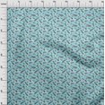 thumbnail image 4 of oneOone Tissu Velours Bleu Clair Automne Matériel de Robe Tissu Imprimé Tissu au Mètre 58 Pouces de Large, 4 of 4
