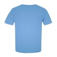 thumbnail image 5 of Birdeem Mode Femme Blouse Décontractée Unie Col Rond Manches Courtes T-Shirt Été Grande Taille Hauts, 5 of 5