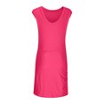 thumbnail image 4 of Timegard Womens Rompers Sleeveless Workout Athletic Zipper Back Pocket Short Jumpsuits Summer Fashion, 4 of 7