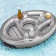 thumbnail image 1 of LJNYFDC Bouée de Boisson pour Piscine, Porte-Boisson Gonflable pour Piscine avec Poignée à 8/9 Trous et Conception Portable, Parfait pour Gobelets Flottants, Collations, Fruits, Boissons et Téléphones Cellulaires, 1 of 6