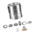 thumbnail image 3 of DOLITY BBQ Bucket Compact Kitchen Equipment Smokeless for Patio Camping Backpacking S, 3 of 9
