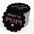 thumbnail image 4 of Inkdotpot 50 Pack Real Rose Gold Foil Paper Tags Ready To Pop Baby Shower Favor Hang Tags, 4 of 6
