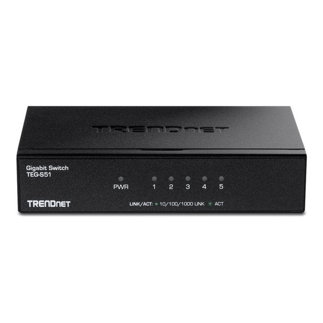 TRENDnet TEG-S51 Commutateur de Bureau Gigabit 5 Ports