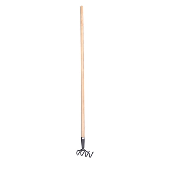 Expert Gardener Hardwood Handle 4-Tine Cultivator