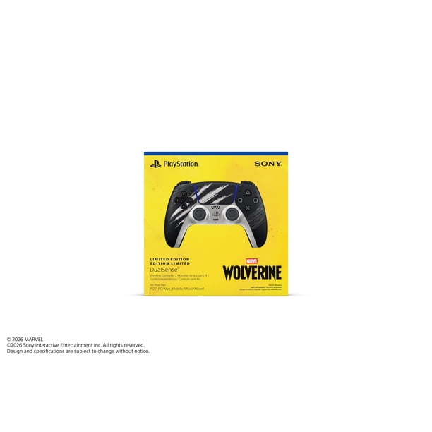 DualSense® Wireless Controller – Marvel's Wolverine Adamantium