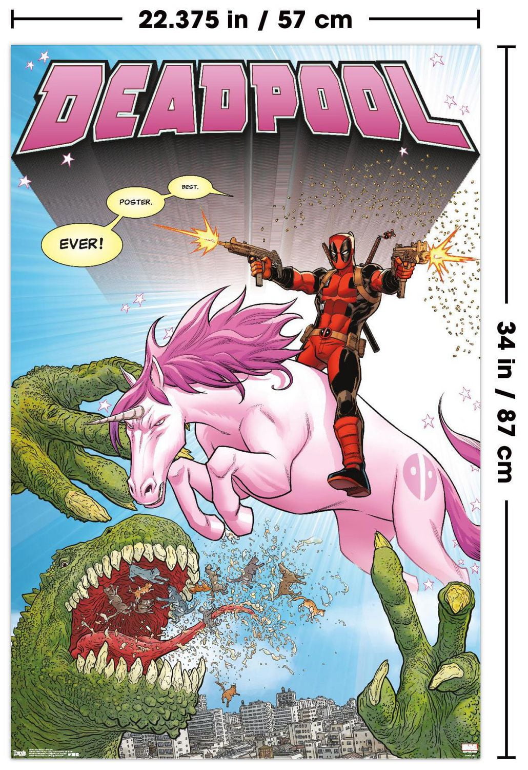 Deadpool de Marvel Comics - Licorne