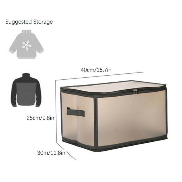 Birdeem Pp Plastic Storage Box, Foldable, Transparent Storage Box, Seven Piece Set, Clothing Sorting and Organizing Bag, Clothing Bag, Storage Bag