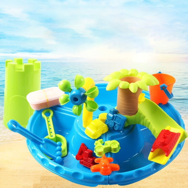 Little Tikes Easy Store Table de jeu d'eau pliante d'extérieur avec accessoires pour enfants, garçons et filles de 3 ans et plus, multicolore, 660429C3 Little Tikes Easy Store Table de jeu d'eau pliante d'extérieur avec accessoires pour enfants, garçons et filles de 3 ans et plus, multicolore, 660429C3