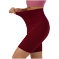thumbnail image 4 of Women High Waist Yoga Shorts Polyester Stretchy for Workout and Running, 4 of 5