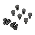 thumbnail image 1 of Milaget 10 Pcs Écrou de Rayons de Basses Ajusteur de Roue Outil de Réparation Multifonction Facile à Utiliser Basses Noir, 1 of 9