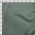 thumbnail image 3 of oneOone Cotton Poplin Fabric Dot|Swirl & Floral Block Printed Fabric 1 Yard 56 Inch Wide, 3 of 4