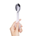 thumbnail image 1 of Hearth & Gear Three In One Stainless Steel Multifunctional Fork Spoon Can Opener Outdoor Portable Kitchen Utensils Fancy Plates Mat Disposable Place Mats Indoor Dining Baby Doilies for Tables Teal, 1 of 3
