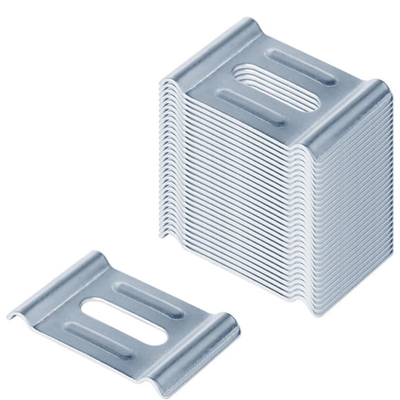 Heavy Duty Metal Wire Duct Clamp Fixing Holder Secure Electrical Installation Organization 30PCS
