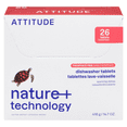thumbnail image 1 of Attitude Nature & Technologie Dishwasher Tablets, 1 of 1