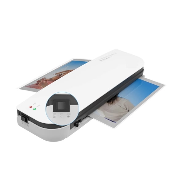 SL289 Desktop Laminator Machine Set A4 Size Hot And Cold Lamination 2 Roller System For Home Office School Supplies