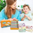 thumbnail image 2 of SSZMDLB Reading Flip Notebook, Flip Notebook, Reading Rhymes Flip Notebook, Word Family Flashcards, Educational Vocabulary Learning Notebook, Phonics Activity Notebook for Preschool, Kindergarten, 2 of 9