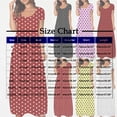 thumbnail image 4 of Yuyuzo Yuyuzo Plus Size Dress for Women Short Sleeve Long Dress Round Neck Full Length Casual Loose Maxi Dress, 4 of 6