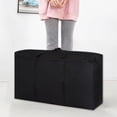 thumbnail image 1 of Multi Size Reinforced Fabric Moving Bag | Extra Large Water-Repellent Storage Organizer with Heavy-Duty Zipper and Reinforced Handles | Durable Cloth Storage for Clothes Quilts Bedding Toys, 1 of 6