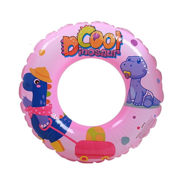 BKER Children's Underarm Swimming Ring Water Inflatable Toy Double Layer Crystal Ring Double Thickened Inflatable Swimming Ring
