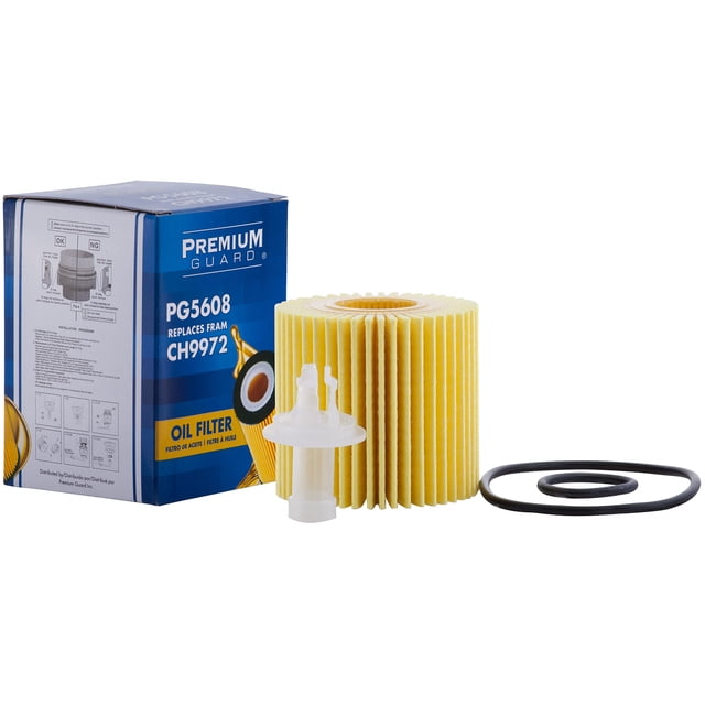 Premium Guard Oil Filter, PG5608, 5K Miles, Replacement Engine Oil Filter Fits Select Vehicles