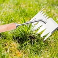 thumbnail image 4 of Wzzjkit Weed Puller Tool Gardening Rake Removal Manganese Steel Small Size Hand Holding Loosening Digging Planting Vegetable Flower Hoe Weed Remover Tool, 4 of 4