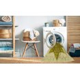 thumbnail image 2 of Ahgly Company Machine Washable Indoor Square Transitional Dark Golden Rod Brown Area Rugs, 8' Square, 2 of 7
