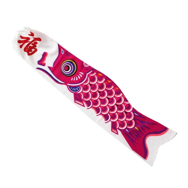 DOLITY Japanese Carp Windsock Streamer Flag Kite Home Outdoors Hanging Decoration 90cm