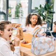 thumbnail image 3 of Fashion Well Design Insulated Lunch Bag Portable Warm Keeping  Lunch Bag For Office Work Reusable Lunch Box, 3 of 3