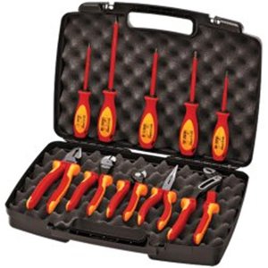 Knipex KNP9K989830US 10 Pinces de pièces & Jeu d'outils tournevis dans le cas dur