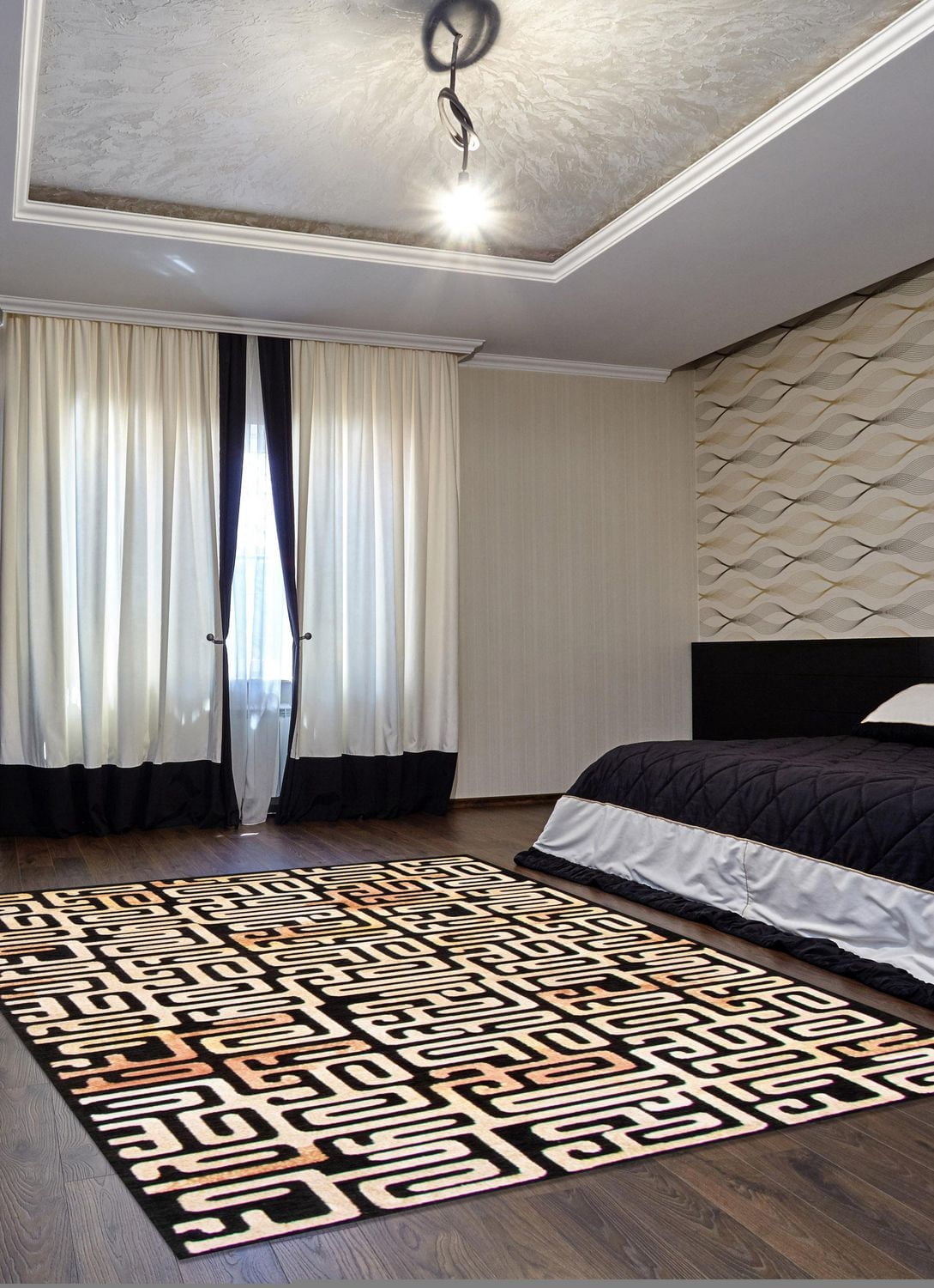 Tapis ECARPET pour Salon, Salle à Manger et Chambre Collection Gia