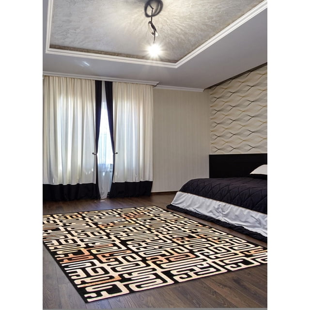 Tapis ECARPET pour Salon, Salle à Manger et Chambre Collection Gia