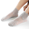 thumbnail image 1 of Chaussettes en Résille de Dentelle Chaussettes Habillées pour Femmes, 1 of 5