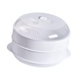 thumbnail image 4 of DOLITY Cuiseur Vapeur pour Micro-Ondes pour la Cuisson Bol Vapeur Compact pour Viandes Légumes es double Couche, 4 of 9