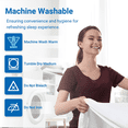 thumbnail image 4 of ViscoLogic King Mattress Protector Water Proof Lab Tested, Machine Washable,  Premium Fitted Cotton Terry Sheet, 4 of 5