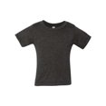 thumbnail image 1 of Bella Canvas Baby Short Sleeve Triblend Tee, 36, Charcoal Black Triblend, 1 of 3