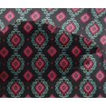 thumbnail image 4 of oneOone Viscose Chiffon Fabric Diamond & Swirl Ikat Print Sewing Fabric BTY 42 Inch Wide, 4 of 4