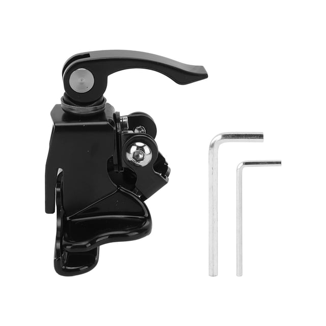 Support d'Antenne Radio 180° Rotatif en Acier Inoxydable Antirouille Noir pour Camions RVs Voitures Tout-Terrain