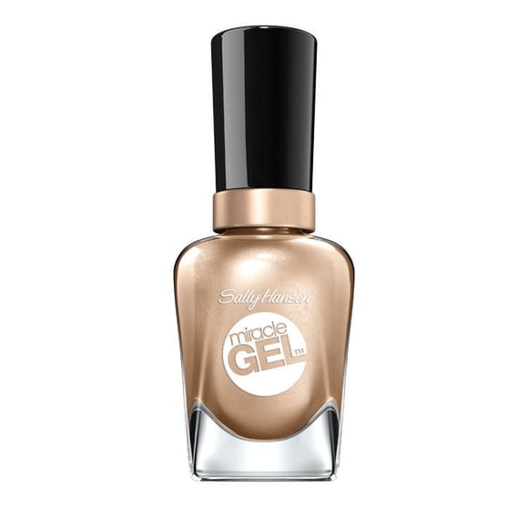 Sally Hansen Miracle Gel Vernis à ongles, système de gel en 2 étapes, sans lampe UV, tenue jusqu'à 8 jours