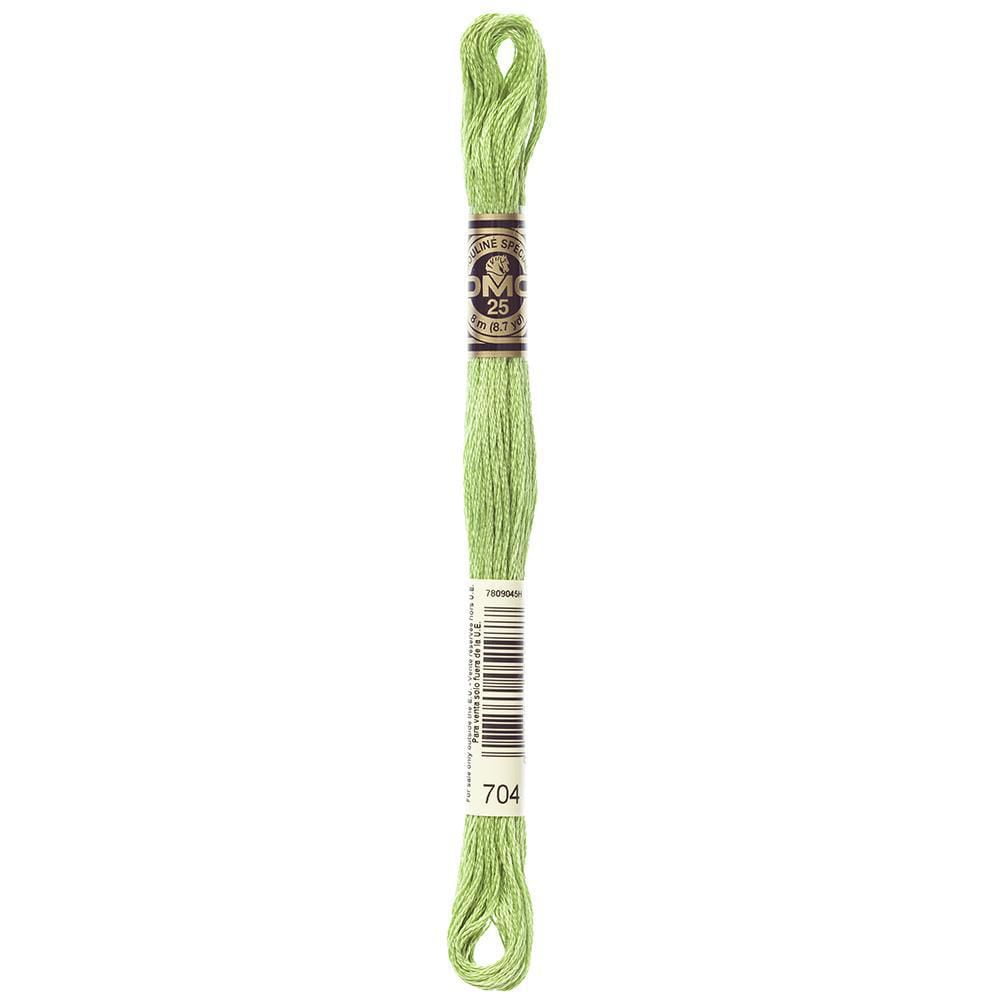 DMC à 6 brins fil à broder en coton 8 m (8.7 yd), vert