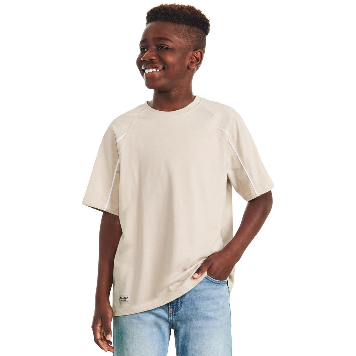T-shirt raglan surdimensionné George pour garçons